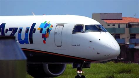 Decolagem Embraer Azul Sbil Youtube