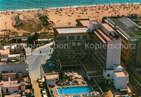 Postkarte Carte Postale Malgrat De Mar Hotel Rosa Nautica Piscina Playa