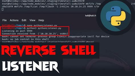 Reverse Shell Listener With Python Like Netcat Youtube