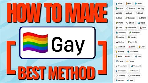 How To Make A Gay In Infinite Craft Infinity Craft L Infinite Craft