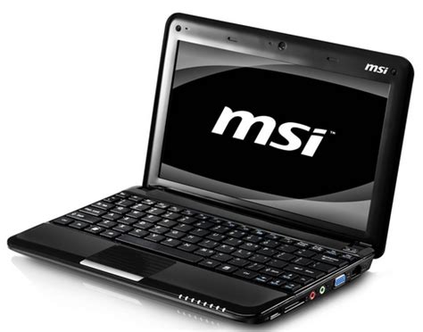 Netbook Reviews Notebook Reviews Msi Wind U Dx Netbook