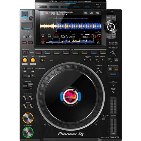 Pioneer Dj Cdj 3000 Dj Multi Player Black