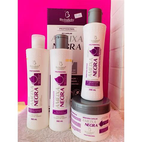 Kit Capilar Ameixa Negra Bio Instinto Shopee Brasil