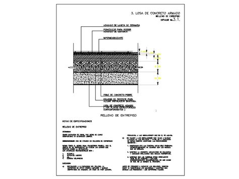 Losa De Concreto Armado En Autocad Descargar Cad Kb Bibliocad