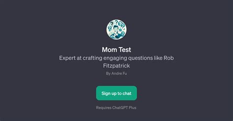 The Mom Test By Rob Tz 1