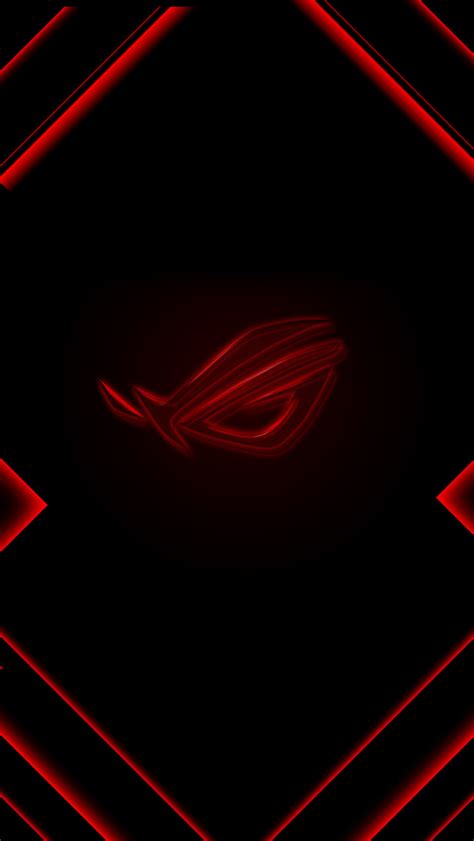 ROG Wallpaper 4K Red White