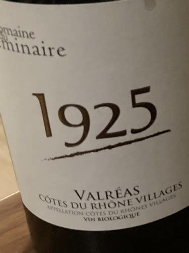 Domaine Du S Minaire Cuv E C Tes Du Rh Ne Villages Valr As