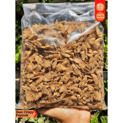 Jual IKAN CRISPY PEPETEK BABY FISH CRISPY 1 2 KG 500 GRAM Shopee