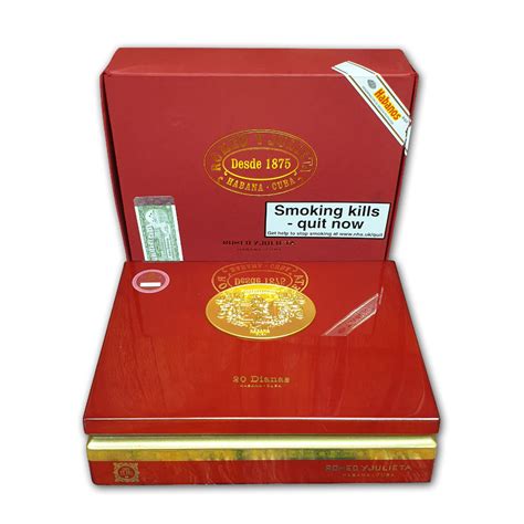 Romeo Y Julieta Linea De Oro Dianas Cigar Box Of