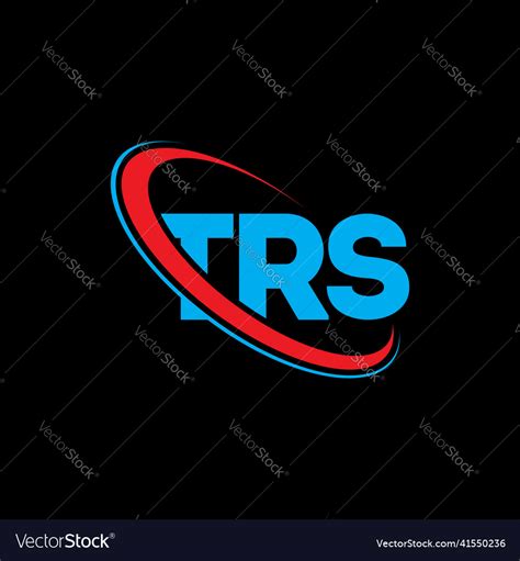 Trs logo letter design Royalty Free Vector Image