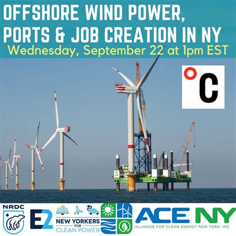 Climate Week Nyc Offshore Wind Power Ports And Job Creation In Ny