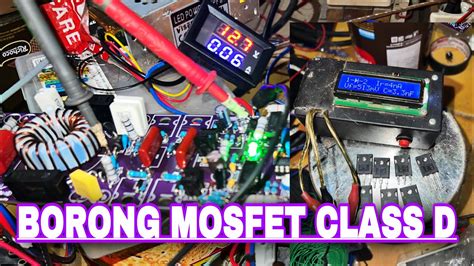 Beli 40 Biji Mosfet Bekas Buat Belajar Bikin Class D YouTube