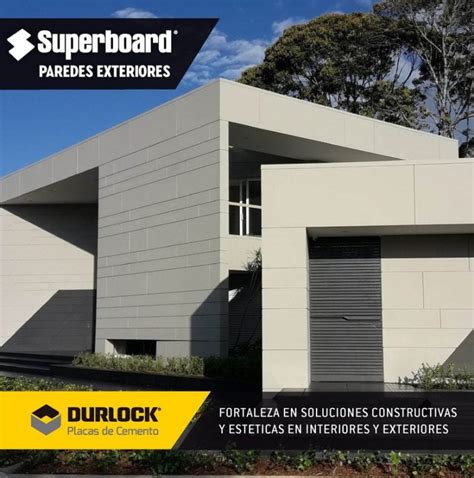 Placa Cementicia Superboard Mm X M Paredes Exteriores