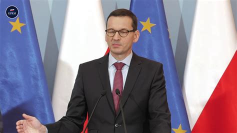 Mateusz Morawiecki Podczas Konferencji Po Posiedzeniu Rady Ministr W