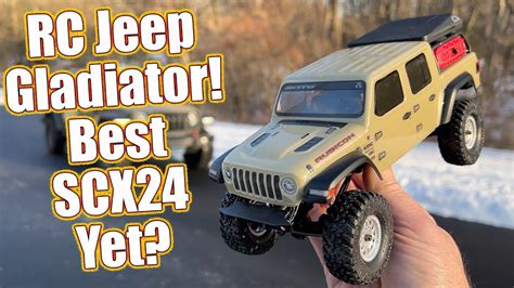 Overland Adventure Rc Car Axial Jeep Gladiator Rubicon Scx Crawler