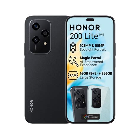 HONOR 200 Lite 5G 256GB Dual SIM FREE R500 Engen Fuel Voucher