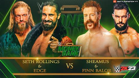 Wwe K Seth Rollings Edge Vs Sheamus Finn Balor Wwe K