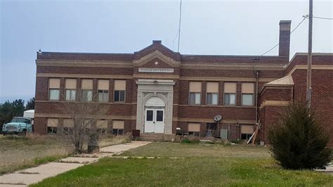 Former School In Elsie Perkins County House Styles Mansions House