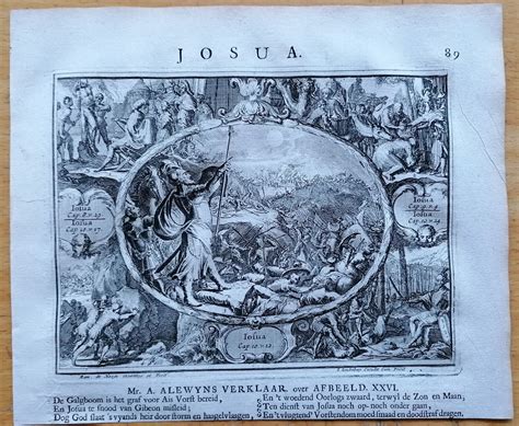 Josuah B Original Engraving Romeyn De Hooghe Bible 1729 EBay