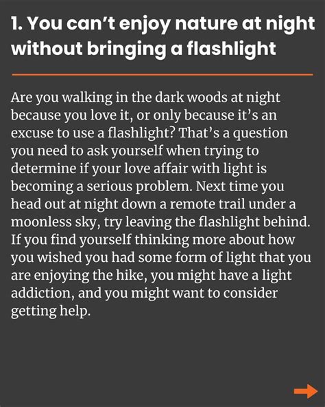 Clickhole Six Signs You Re Addicted To Light R Flashlight