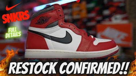 It S Happening Jordan Lost Found Nike Snkrs Restock Confirmed