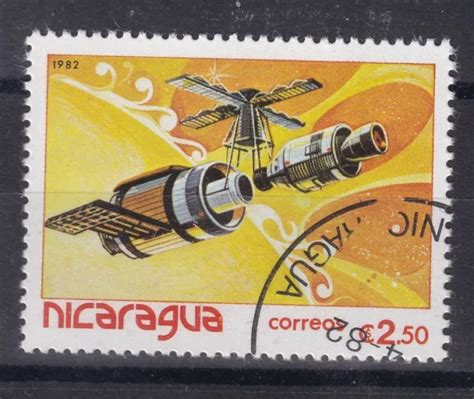 TIMBRE S OBLITÉRÉ S NICARAGUA année 1982 Thème Espace réf 9540 EUR 0