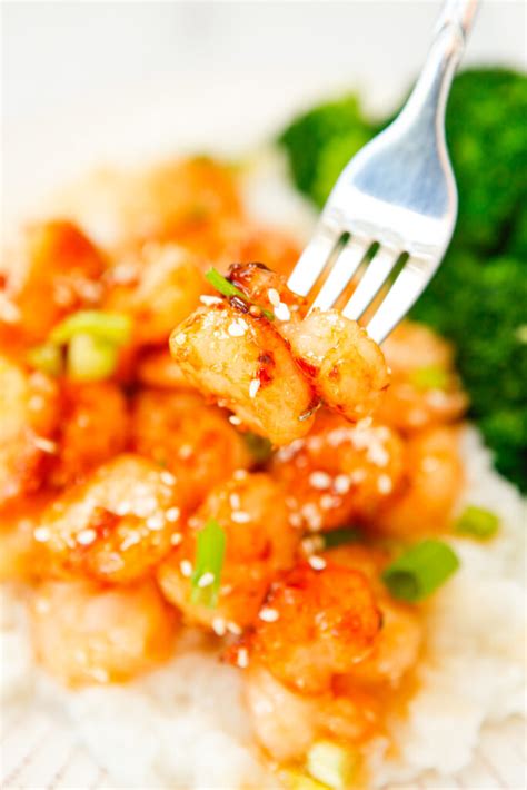 Honey Garlic Sriracha Shrimp A Cedar Spoon