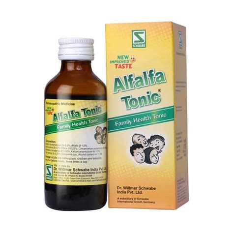 Alfalfa Tonic General Buy Online Homeopathy Medicine For Depression