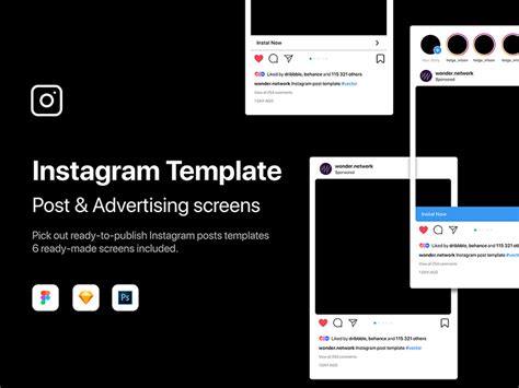 Instagram Post Advertising Templates Free Psd Templates