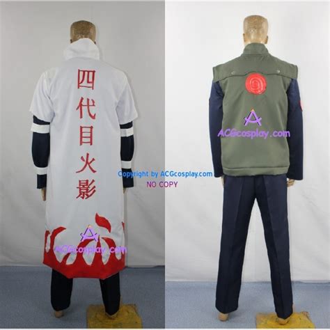 Naruto 4th Hokage Minato Namikaze Cosplay Costume