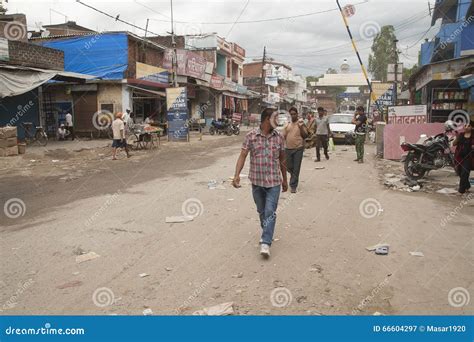 India - Nepal border editorial photography. Image of transportation ...