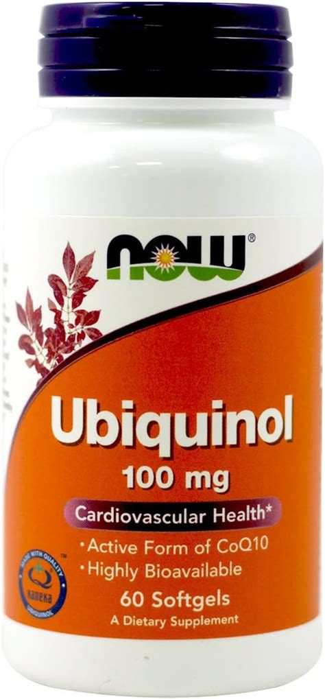 Amazon Now Foods Ubiquinol Mg Softgels Pack Of Health