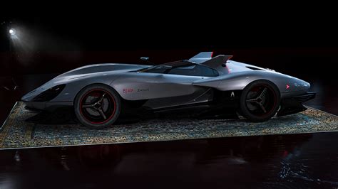 Zhina: A Conceptual Hybrid Super Sports Car Inspired by Fighter Jets