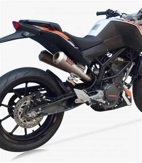 Ironhead Ovc Ss Exhaust For Ktm Duke Color Steel