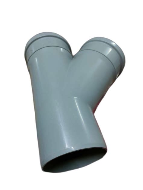 KISAN 4 Inch SWR Single Y Pipe Fitting Drainage At Rs 130 Piece In