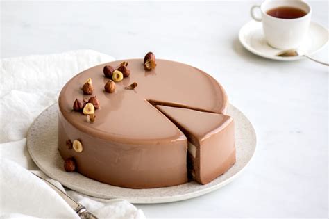 Recette D Entremets Chocolat Au Lait Et Noisettes Empreinte Sucr E