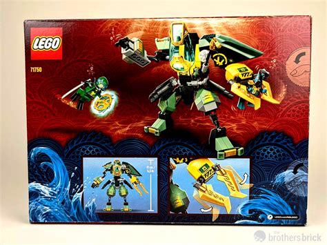 Lego Ninjago 71750 Lloyd S Hydro Mech Review 2 The Brothers Brick The Brothers Brick