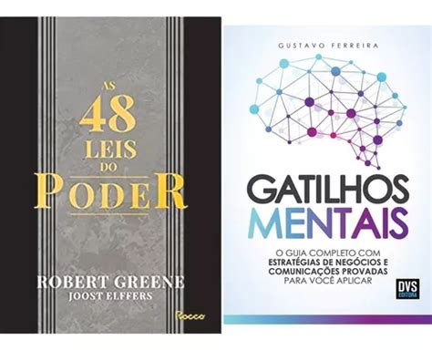 Kit Gatilhos Mentais Livro As Leis Do Poder Frete Gr Tis