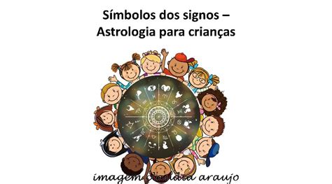 Símbolos dos signos Astrologia para crianças Grupo Meio do Céu