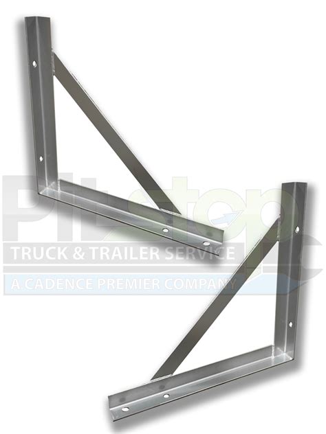 24x24x60 Aluminum Trailer Underbody Toolbox With Bracket Set