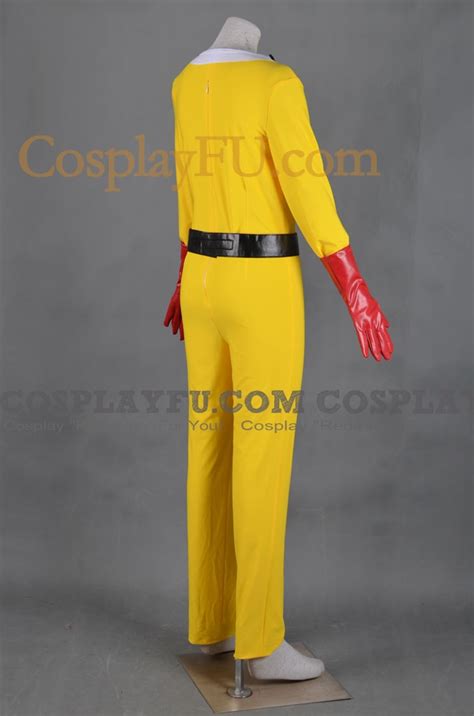 Custom Saitama Cosplay Costume from One Punch Man - CosplayFU.com