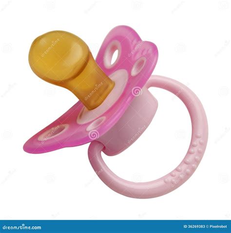 Pink Pacifier Stock Image Image Of Outline Object Binky