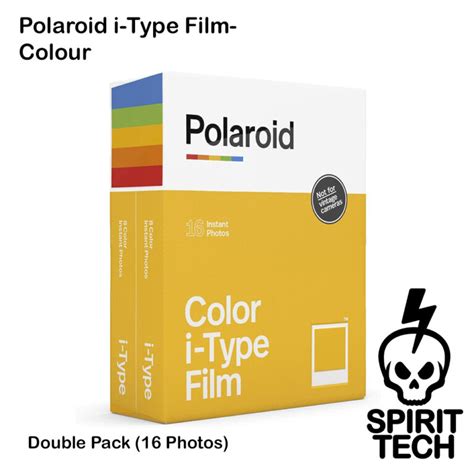 Polaroid i-Type Film- Colour Double Pack - Spirit Tech