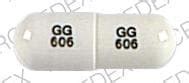 Pill Finder Gg Gg White Capsule Shape Medicine