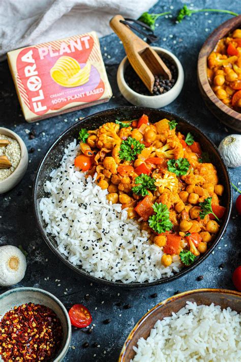 Tikka Masala Met Kikkererwten En Bloemkool Lenna Omrani