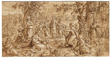 Pieter Coecke Van Aelst The Story Of Saint Paul Paul Preaching At