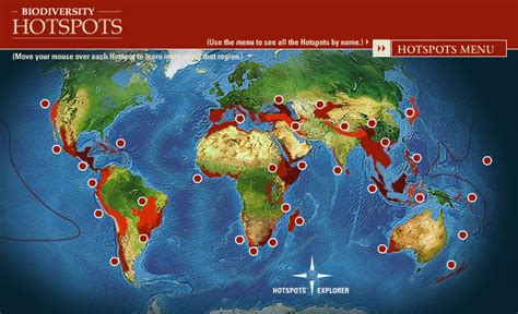 BioDiversity HotSpots | GISetc