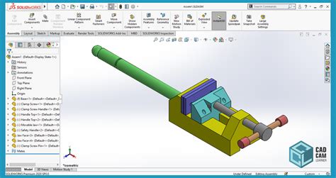 Solidworks Tutorial I Design Drill Press Wise In Solidworks I Beginners