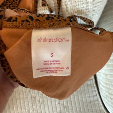 Target Cheetah Bikini Set Top Is Small Bottoms Are Depop