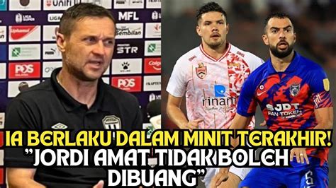 KELUAR SEKARANG PEMINAT TIDAK TAHU ITU STEINBRUCKNER DI JORDI AMAT